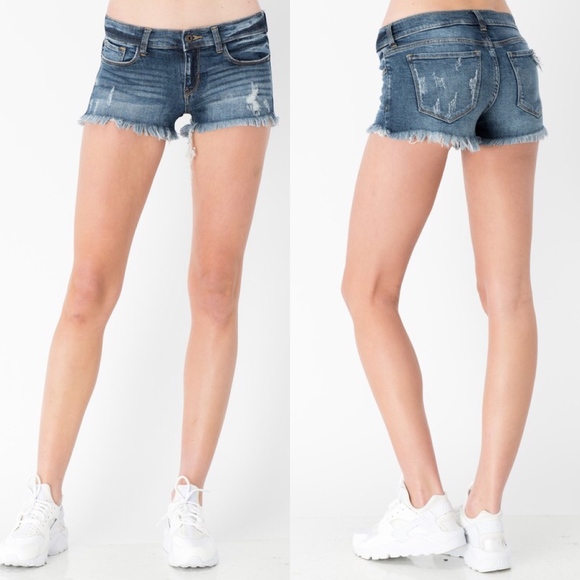 Distressed Frayed Shorts - Picture 7 of 7